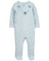 Фото #3 товара Baby Bear Snap-Up Cotton Sleep & Play Pajamas 6M