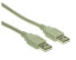 Фото #2 товара Good Connections 1m USB 2.0 A-A - 1 m - USB A - USB A - USB 2.0 - Male/Male - Grey
