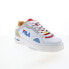 Фото #3 товара Fila Teratach 600 1BM01744-147 Mens White Leather Lifestyle Sneakers Shoes