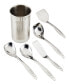 Фото #1 товара Tools Stainless Steel Kitchen Tools with Crock, Set of 6