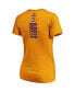 Фото #4 товара Women's Anthony Davis Gold-Tone Los Angeles Lakers Team Playmaker Name Number V-Neck T-Shirt