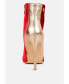 ფოტო #2 პროდუქტის SLADE Womens Metallic Highlight High Heeled Ankle Boots