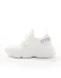 Фото #4 товара Steve Madden Protege-E chunky trainer in white