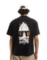 Фото #1 товара Dickies pearisburg back print t-shirt in black