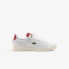Фото #2 товара Lacoste Carnaby Pro 2232 SMA Mens White Leather Lifestyle Sneakers Shoes