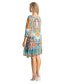 ფოტო #2 პროდუქტის Women's Boho Queen Short V-neck Dress