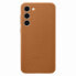 Фото #1 товара Чехол Samsung Leather Cover для Samsung Galaxy S23+ из натуральной кожи, цвет camel