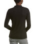 T Tahari Mock Neck Knit Jersey Top Women's