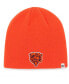 Men's Orange Chicago Bears Team Secondary Logo Knit Beanie