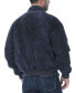 ფოტო #2 პროდუქტის Men WWII Suede Leather Bomber Jacket