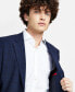 Фото #3 товара Men's Modern-Fit Wool Suit Jacket