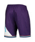 Фото #4 товара Men's Mitchell Ness Purple Utah Jazz 1996 Hardwood Classics 75th Anniversary Swingman Shorts