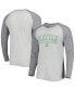ფოტო #1 პროდუქტის Men's Heathered Gray, Heathered Charcoal Seattle Sounders FC Ledger Raglan Long Sleeve T-shirt