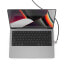 Фото #3 товара Compulocks MacBook Pro M1 14-inch Lock Adapter With Key Lock - Latch - Black - Silver