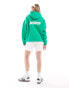 Фото #1 товара Prince branded back hoodie in bright green