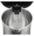 Фото #10 товара UNOLD 18015 - 1.5 L - 2200 W - Black - Stainless steel - Plastic - Water level indicator - Cordless