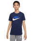 ფოტო #1 პროდუქტის Sportswear Big Kids' Cotton T-Shirt