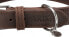 Фото #4 товара Ошейник для собак TRIXIE Rustic, для маленьких и средних пород (XS-S), из толстой кожи, темно-коричневый 27-34 см/18 мм