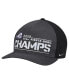 Фото #5 товара Men's Black TCU Horned Frogs College Football Playoff 2022 Fiesta Bowl Champions Locker Room CL99 Adjustable Hat