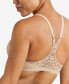 Фото #6 товара One Fab Fit Lace T-Back Shaping Underwire Front Close Bra 7112