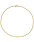 ფოტო #1 პროდუქტის Solid Fine Rope Ankle Bracelet in 14k Gold