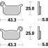 MOTO-MASTER Cobra Moto/GasGas/Husqvarna/KTM 094721 Sintered Brake Pads