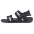 Фото #3 товара Puma Softride Signature Logo Strappy Womens Black Casual Sandals 38412801