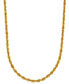 Фото #1 товара Ожерелье Macy's Rope Link 22 Gold