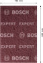 Bosch EXPERT N880 Vliespad zum Handschleifen, 152 x 229 mm, medium A