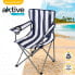 Фото #2 товара AKTIVE 82x49.5x64.5 cm Fixed Folding Chair Steel With Cup Holder
