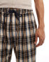 Reclaimed Vintage longline check short in cord