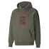 Фото #1 товара Puma Between The Lines T7 Pullover Hoodie Mens Green Casual Outerwear 53431144