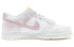 【定制球鞋】 Nike Dunk Low 初一文化baby pink腰果花 清新干净 高级 特殊礼盒 低帮 板鞋 女款 粉蓝 / Кроссовки Nike Dunk Low FJ7707-131