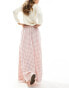 Miss Selfridge pink gingham maxi skirt Rosa Karomuster, L - EU 44-46 - фото #2