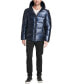 Фото #2 товара Men's Pearlized Performance Hooded Puffer Coat