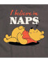 Фото #3 товара Hybrid Apparel Winnie the Pooh Naps Mens Short Sleeve Tee