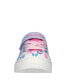 Фото #7 товара Toddler Girls’ Twinkle Toes: Twinkle Sparks - Ombre Flutter Stay-Put Light-Up Casual Sneakers from Finish Line