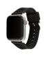 Black Silicone Strap 42/44/45mm Apple Watch Band