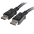 StarTech.com 6ft (2m) DisplayPort 1.2 Cable - 4K x 2K Ultra HD VESA Certified DisplayPort Cable - DP to DP Cable for Monitor - DP Video/Display Cord - Latching DP Connectors - 1.8 m - DisplayPort - DisplayPort - Male - Male - 3840 x 2400 pixels