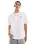 Фото #1 товара Aape By A Bathing Ape boxy fit short sleeve t-shirt in white