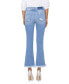 Фото #2 товара Women's High Rise Cropped Kick Flare Jeans