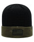 Фото #3 товара Men's Olive and Black Penn State Nittany Lions OHT Military-Inspired Appreciation Skully Cuffed Knit Hat