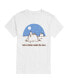 Фото #1 товара Men's Peanuts Better Under Stars T-shirt