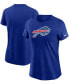 Фото #1 товара Women's Royal Buffalo Bills Logo Essential T-shirt