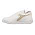 Фото #3 товара Diadora Mi Basket Row Cut 2030 Lace Up Mens Brown, Off White Sneakers Casual Sh