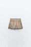 Фото #6 товара Струящаяся юбка-шорты ZARA