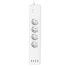 Hama 00176574 - 4 AC outlet(s) - Indoor - Plastic - White - Overload - 1 pc(s)
