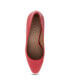 ფოტო #6 პროდუქტის Women's Minetta Covered Heel Pumps