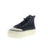 Фото #25 товара Diesel S-Hanami Mid X Mens Black Canvas Lace Up Lifestyle Sneakers Shoes