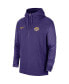 Фото #3 товара Куртка с капюшоном Nike для игрока LSU Tigers 2023 в фиолетовом цвете
